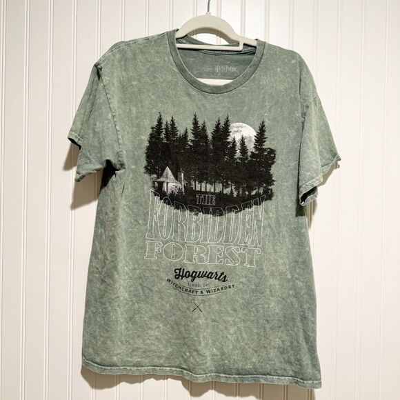 Harry Potter Other - Wizarding World Of Harry Potter Forbidden Forest T Shirt Mens Large